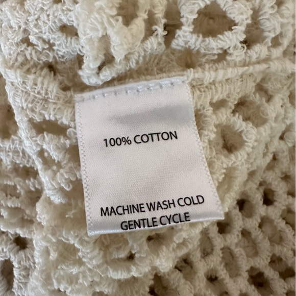 Altar’d State Swim Crocheted Natural Dress XS/S - Picture 8 of 8